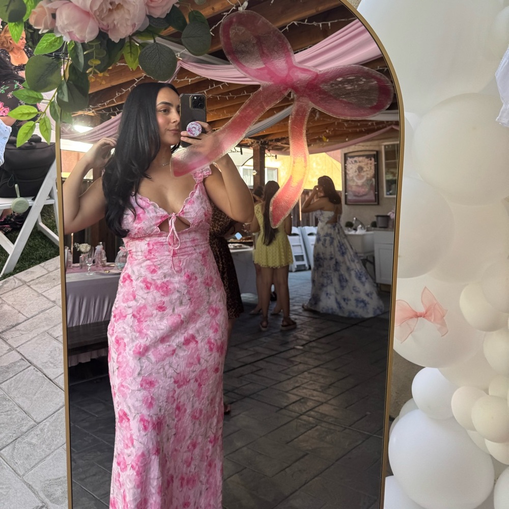 Sold out Petal & Pup Jean Maxi Dress Size M